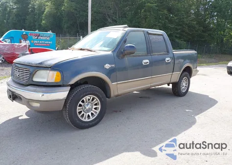 2002 Ford F-150 Lariat/Xlt z USA, uszkodzony, nr VIN 1FTRW08L62KA03268